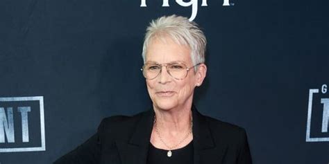 jamie lee curtis sexy photos|Jamie Lee Curtis, 64, Poses in Blazer and Fishnets in。